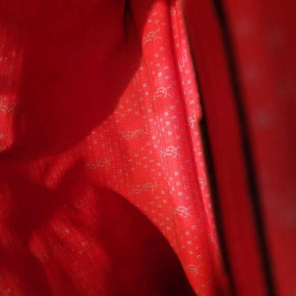 YSL Red Leather Shoulder Bag - Picture 6 of 16